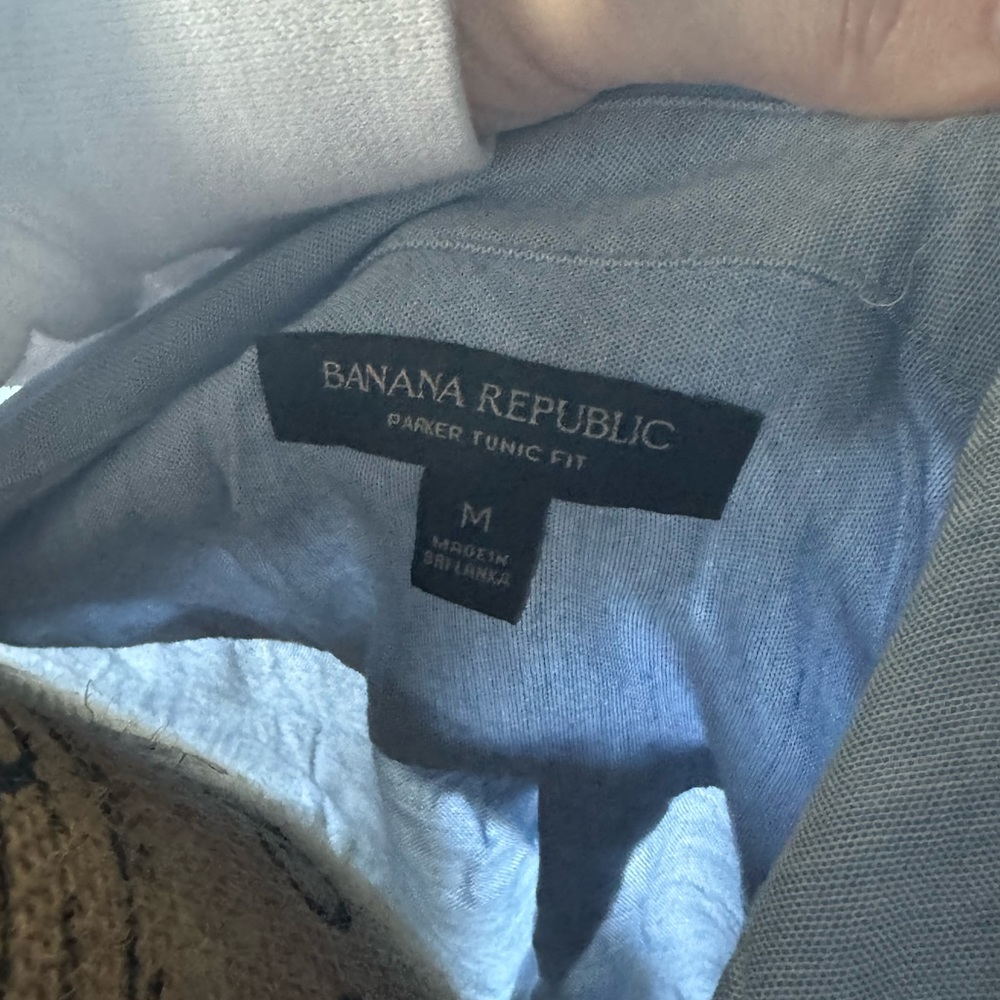 Blue Button Down - image 2